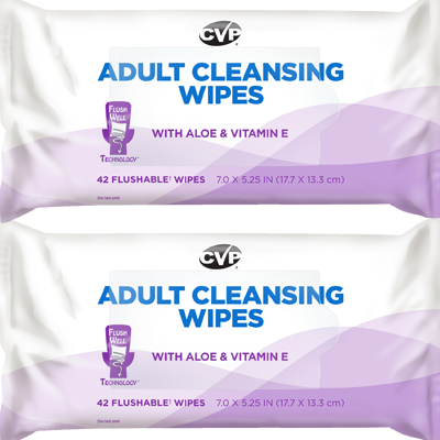 CVP Cleaner - Adult Cleansing Wipes
