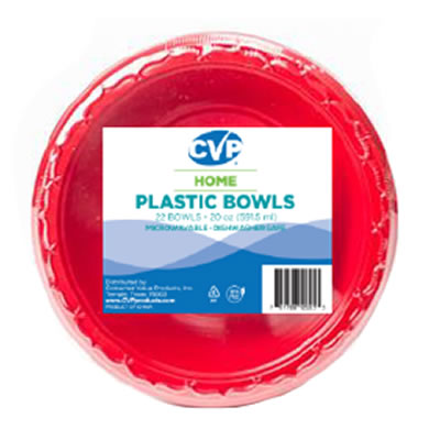 CVP Bowls - Plastic 20oz bowls