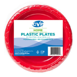 CVP Plates - Plastic 9in plates