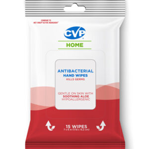 CVP Cleaner - Antibacterial Wipes 15 ct