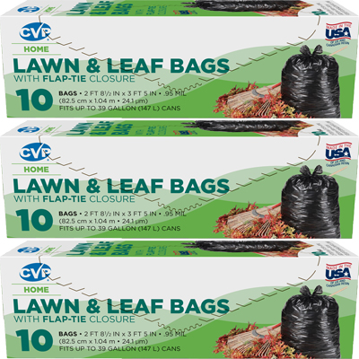 CVP Bags - Trash 39 Gallon Lawn and Leaf bags