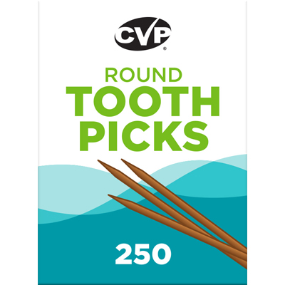CVP Round Toothpicks 250 ct