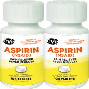 CVP Pain Relief - Lite Coat Aspirin tablets