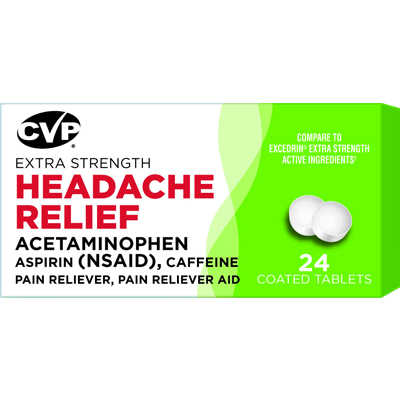 CVP Pain Relief - Extra Strength Headache Relief