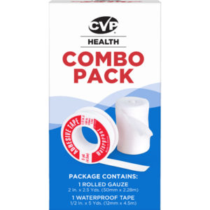 CVP Bandages - Gauze / Tape Combo Pack