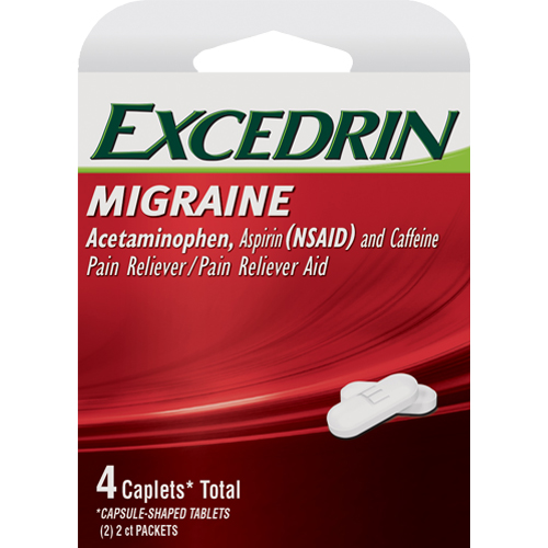 CVP Excedrin Migraine 4ct caplets