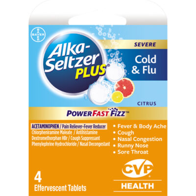 CVP Alka-Seltzer Plus 4ct tablets