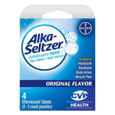 CVP Alka-Seltzer Tablets 4ct tablets