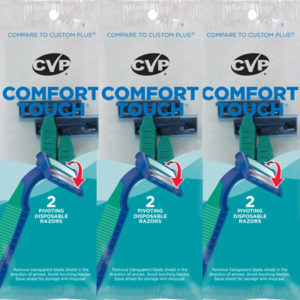 CVP Razors - Twin Blade Comfort 2ct Bag