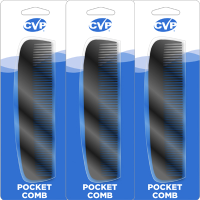 CVP Men's Pocket Comb black