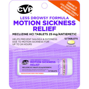 CVP Motion Sickness Relief tablets