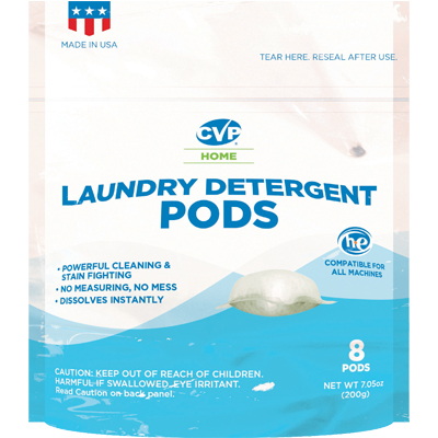 CVP Laundry Detergent Pods 8ct