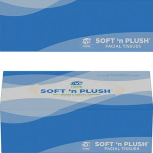 CVP Paper - Tissue - Facial White 2-ply Flat box (160ct)